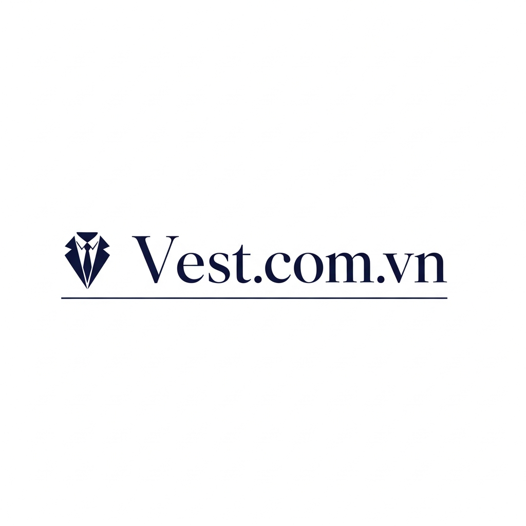 Chi tiết đường khâu trên ve áo vest