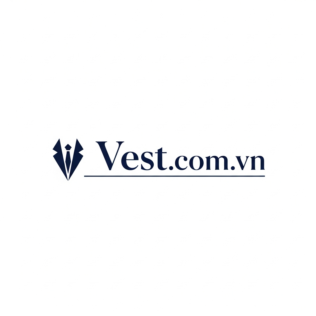 Vest cưới chú rể màu trắng lịch lãm